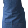 Barstuff Latzschürze, Jeans, 90x70cm - dunkelblau