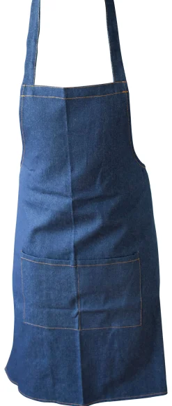 Barstuff Latzschürze, Jeans, 90x70cm - dunkelblau