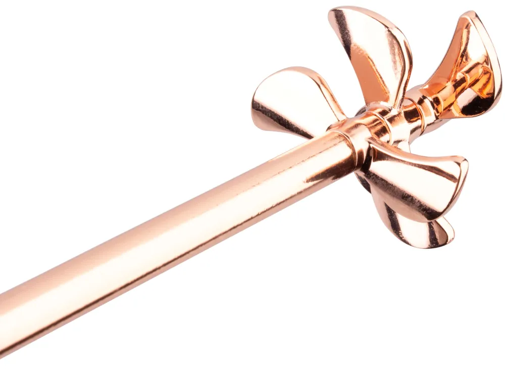 Barstuff Lux Swizzlestick, kupferfarben, Überbartools - 40cm