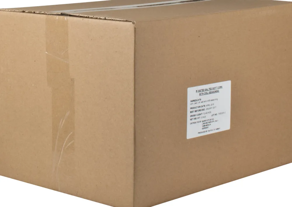 Barstuff Mais - salz und chili "soft", geröstet (2x 6kg)
