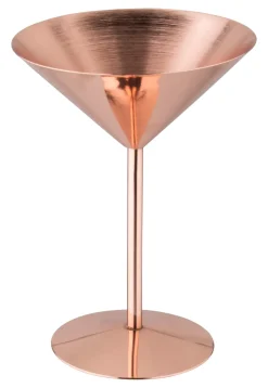 Barstuff Martiniglas, verkupferter Edelstahl - 240ml