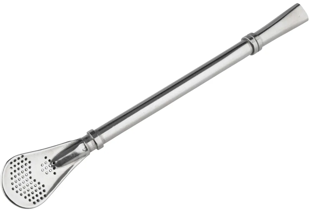 Barstuff Mate Trinkhalme, Edelstahl - 15,5cm (6 Stk)