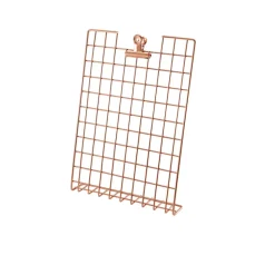 Barstuff Menühalter A4, Draht - kupferfarben (32x24cm)
