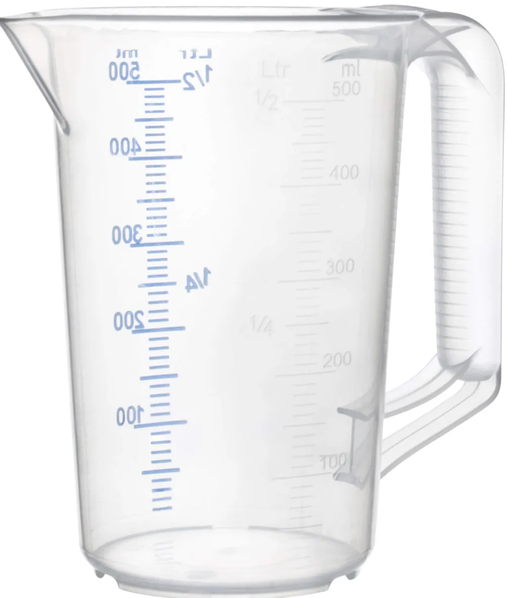 Barstuff Messbecher, PP - Skalierung bis 500ml