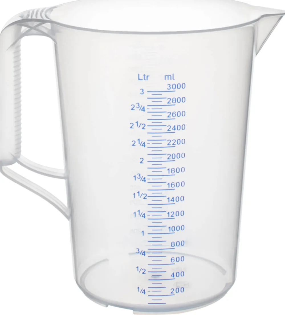 Barstuff Messbecher, PP - Skalierung bis 3000ml