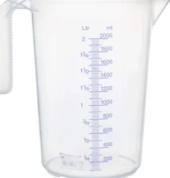 Barstuff Messbecher stapelbar, PP - Skalierung bis 2000ml