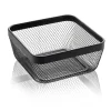 Barstuff Metallkorb, schwarz - 24,5x24,5x11cm
