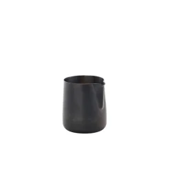 Barstuff Milchgießer / Sahnekännchen, Edelstahl vintage, schwarz - 150ml (12 Stk.)