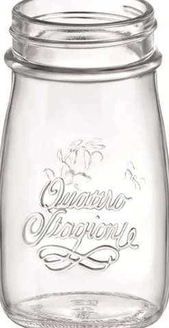 Barstuff Mini Flasche / Saftglas Quattro Stagioni, Bormioli Rocco - 200ml (1 Stk.)