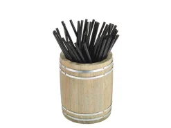 Barstuff Mini Holzfass hoch - 11,5x13,8cm