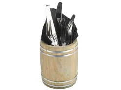 Barstuff Mini Holzfass hoch - 11,5x13,8cm
