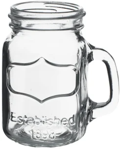Barstuff Mini Jar mit Deckel 10cl - 6 Stück