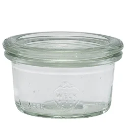 Barstuff Mini WECK-Glas mit Deckel - 50ml / 6x3,5cm (24 Stk.)