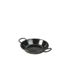 Barstuff Mini-Paellapfanne, Emaille schwarz - 12cm (6 Stk.)