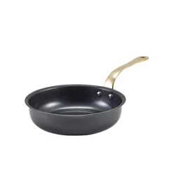 Barstuff Mini-Pfanne, Edelstahl vintage schwarz - 15,5 x 4 cm (6 Stk.)