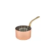 Barstuff Mini-Saucentopf, Edelstahl kupferfarben - 9 x 5,25 cm (6 Stk.)