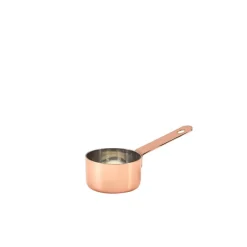Barstuff Mini-Saucentopf, Edelstahl kupferfarben - 5 x 2,8 cm (6 Stk.)
