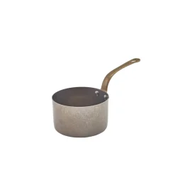 Barstuff Mini-Saucentopf, Edelstahl vintage - 9 x 5,25 cm (6 Stk.)