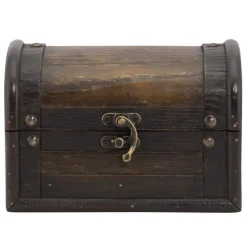 Barstuff Mini-Schatzkiste, Holz - 11x15,8x11,4cm