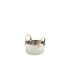 Barstuff Mini-Topf, Edelstahl gehämmert - 7,5 x 4 cm (12 Stk.)