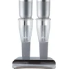 Barstuff Mixer M98/2 Plus GT, Frappé Mixer mit 2 Polycarbonatbechern - grau - Ceado