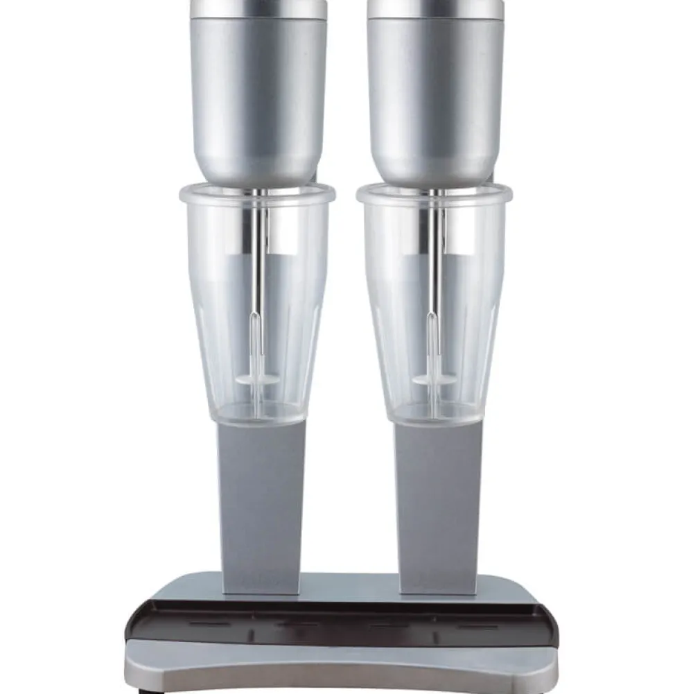 Barstuff Mixer M98/2 Plus GT, Frappé Mixer mit 2 Polycarbonatbechern - grau - Ceado