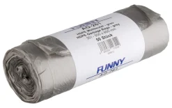 Barstuff Müllbeutel, HDPE, grau - 30l (1 Rolle á 50 Stk.)