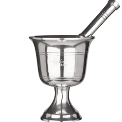 Barstuff Mörser und Stößel, Metall - B-Ware