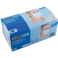 Barstuff Mundschutz / OP -Maske, 3 lagig, Typ II (99%), PP - blau (50 Stk.)
