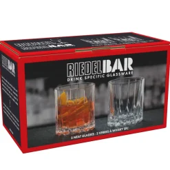 Barstuff Neat Glas Drink Specific Glassware, Riedel Bar - 174ml (2 Stk.)