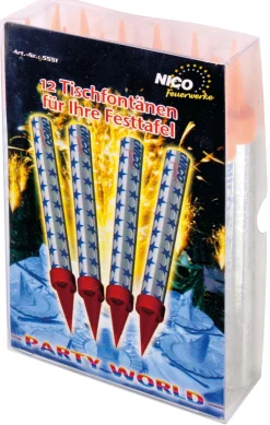 Barstuff Nico Tischfontäne - 12 Stück