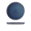 Barstuff Niedriger Präsentationsteller Terra Aqua Blue – 21 cm (6 Stk.)