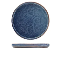 Barstuff Niedriger Präsentationsteller Terra Aqua Blue – 25 cm (6 Stk.)