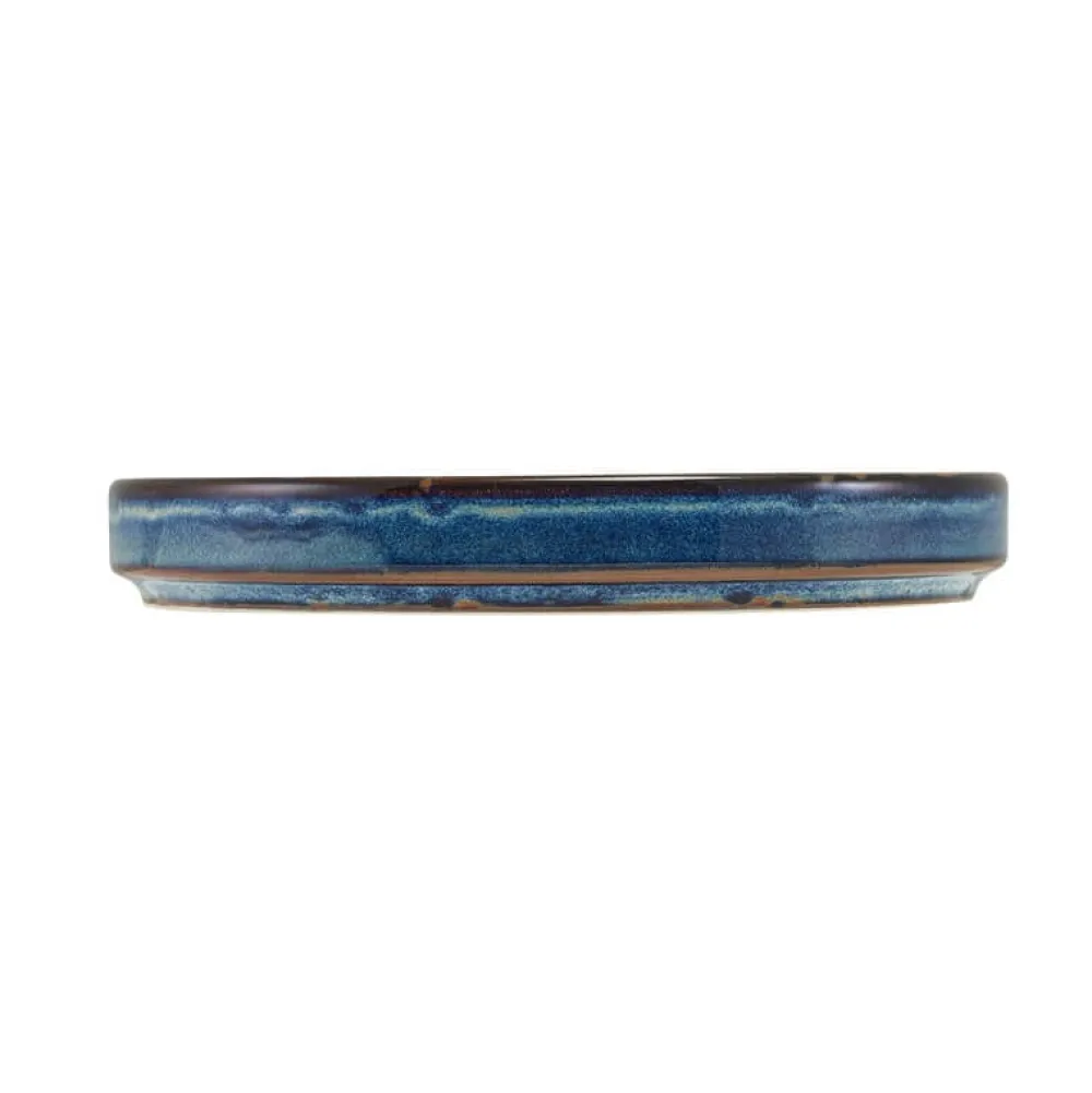 Barstuff Niedriger Präsentationsteller Terra Aqua Blue – 14 cm (12 Stk.)