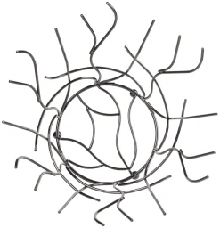 Barstuff Obstkorb Nest, Stahl schwarz - 21x30cm