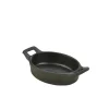Barstuff Ovale Mini-Auflaufform mit Henkeln, Gusseisen - 240ml (6 Stk.)