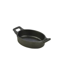 Barstuff Ovale Mini-Auflaufform mit Henkeln, Gusseisen - 240ml (6 Stk.)
