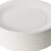 Barstuff Pappteller weiß, Ø 23cm, 100Stück
