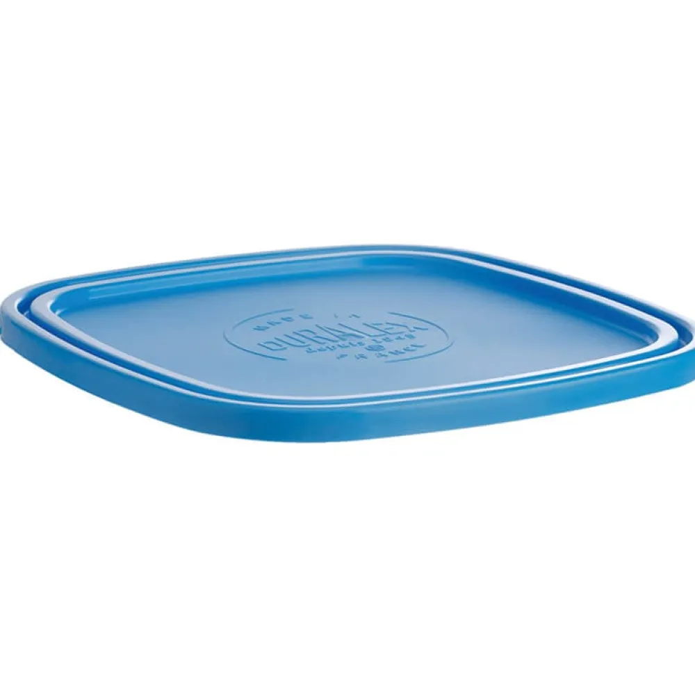 Barstuff PE-Deckel blau Lys Carré, Duralex - 23,1x23,1cm (1 Stk.)