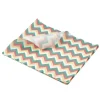 Barstuff Pergamentpapier / Fettdichtes Papier, Zickzack-Muster bunt - 25x20cm (1000 Stk.)