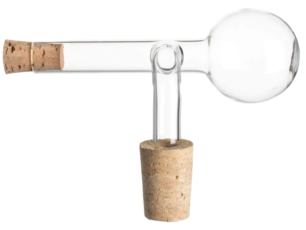 Barstuff Portionierer 2cl, mit Stopfen - Glas, Naturkork