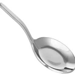 Barstuff Probierlöffel rund, Edelstahl - 9,0cm (12 Stk.)