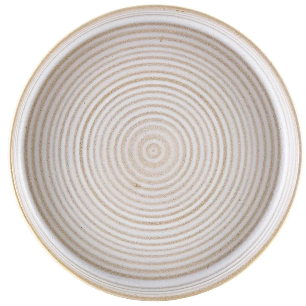 Barstuff Präsentationsteller Antigo Steingut Barley – 18 cm (6 Stk.)