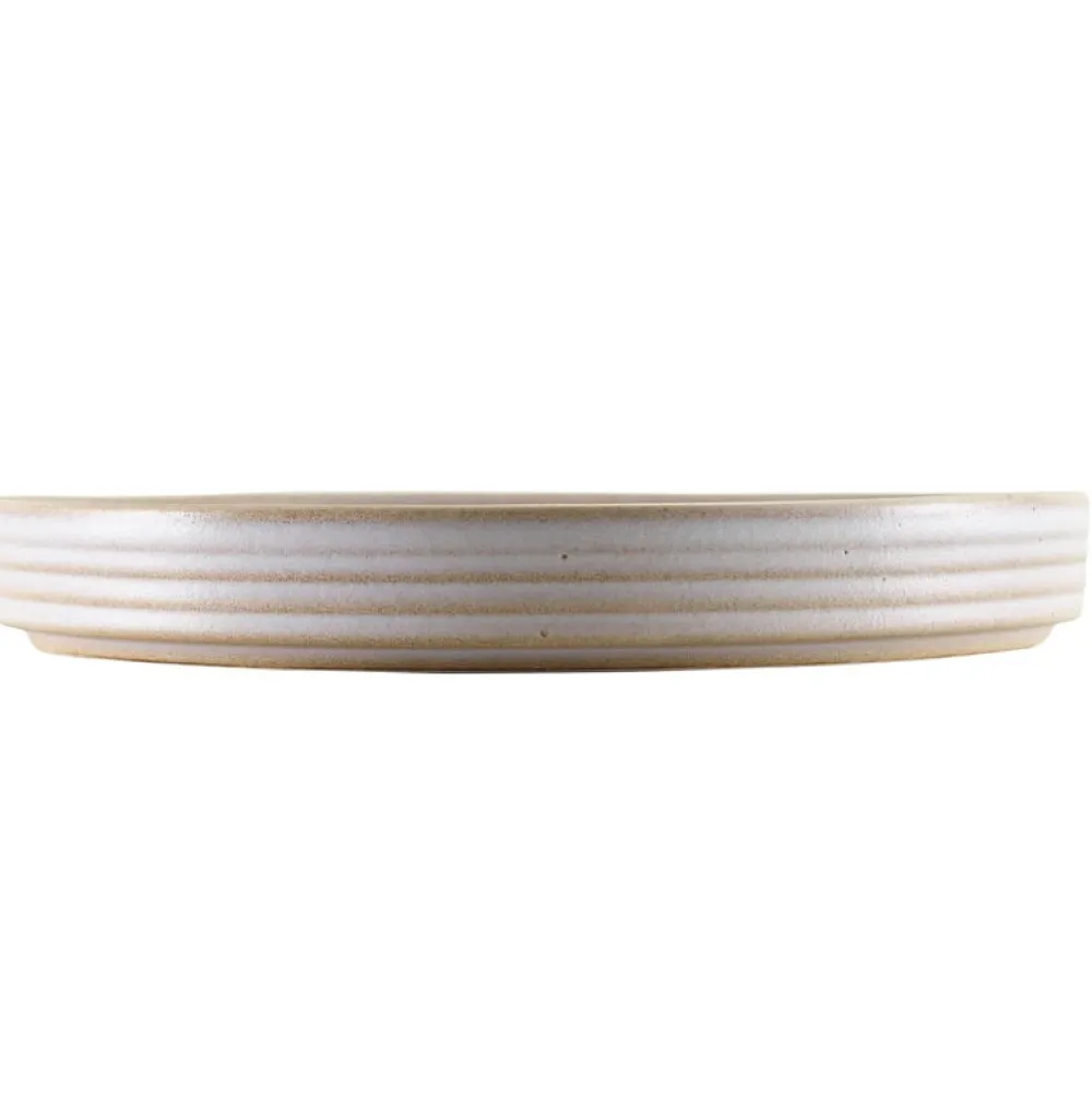 Barstuff Präsentationsteller Antigo Steingut Barley – 18 cm (6 Stk.)