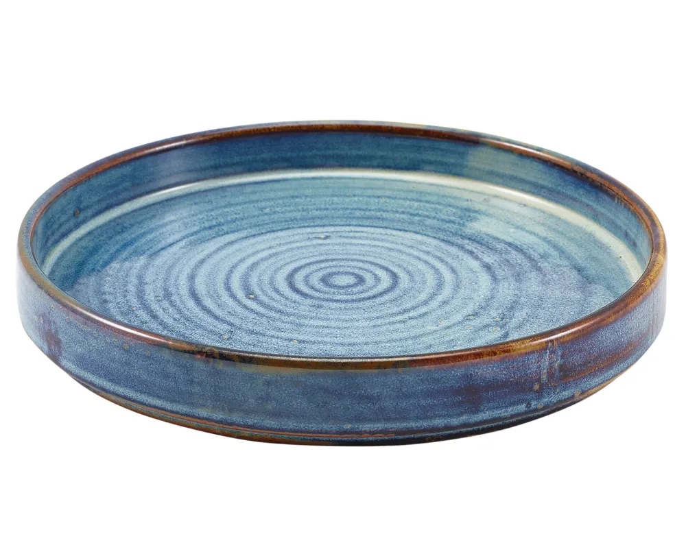 Barstuff Präsentationsteller Terra Aqua Blue - 21cm (6 Stk.)