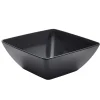 Barstuff Quadratische Schüssel, Melamin schwarz - 4,15l / 26,2cm