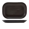 Barstuff Rechteckiger Teller Antigo Steingut Antikbronze – 29 x 19,5 cm (6 Stk.)