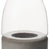 Barstuff Relight Kerzenhalter Outdoor, Bolsius, Beton und Kunststoff - 13,8x9,9cm (4 Stk.)