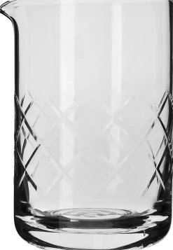 Barstuff Rührglas Diamant-Schliff, nahtlos mit Ausgusslippe, Prime Bar - ca. 600ml