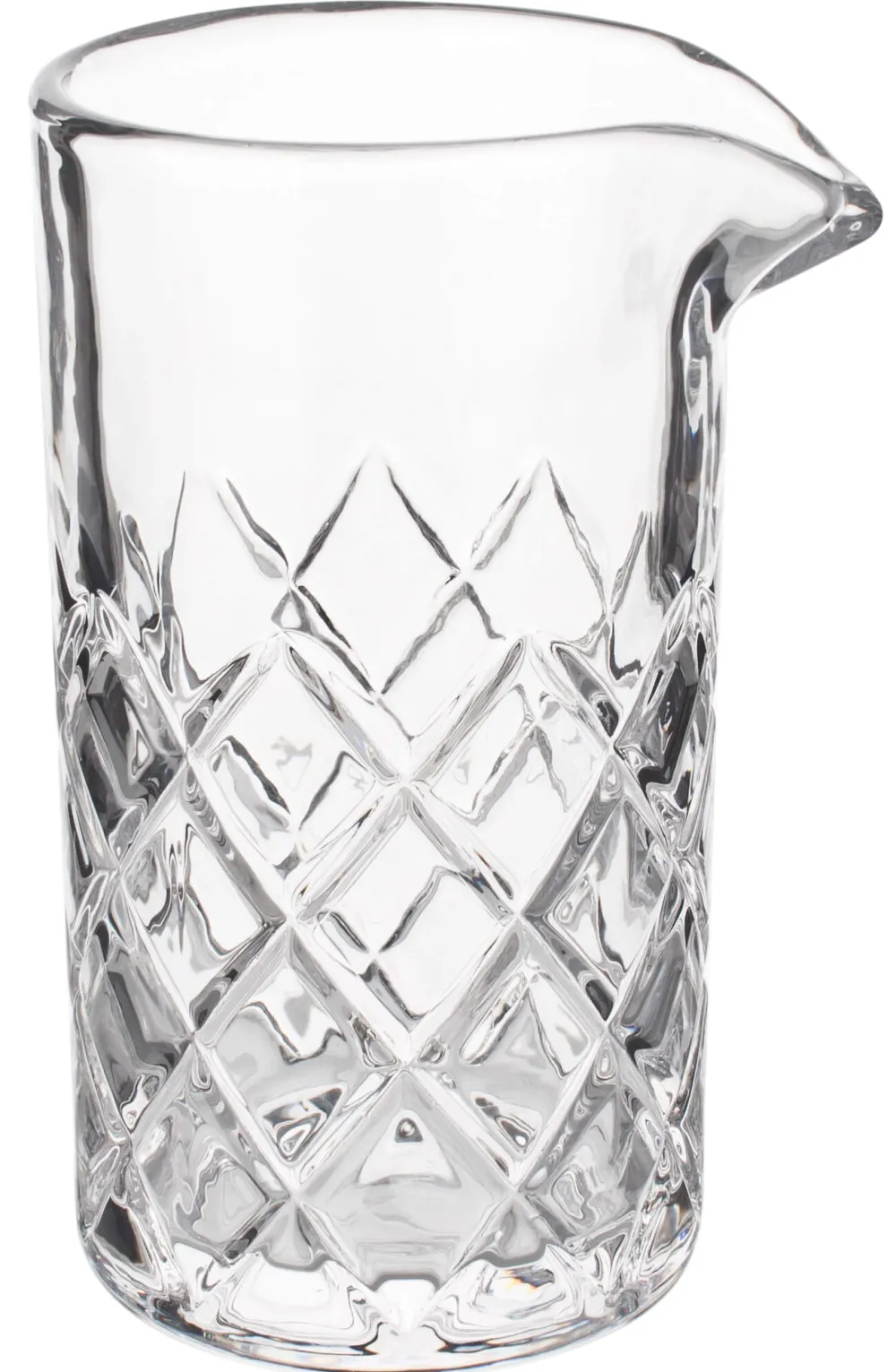 Barstuff Rührglas tall Diamantschliff, mit Ausgusslippe, Prime Bar - 770ml